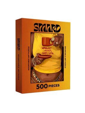NEW-SMARDART 500-Piece Mountable Art Puzzle Wealthy Mind Soft Life Vibrant Desig